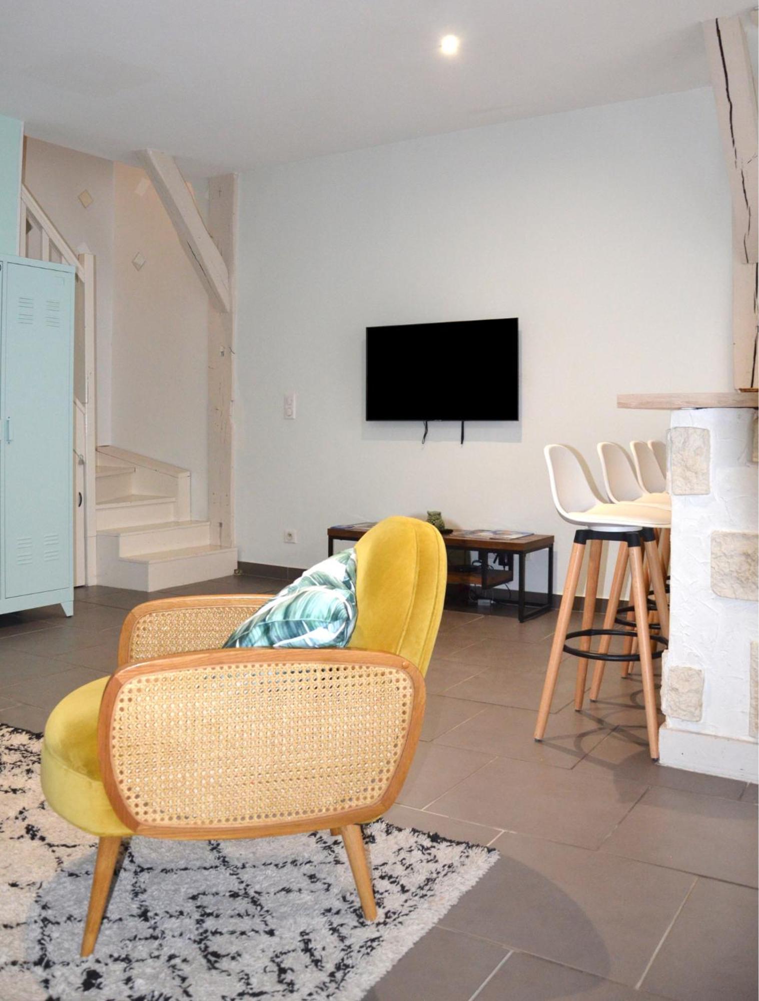Le Cocon Troyen - 6-8P - 2 Parking Gratuits Apartment Troyes Exterior photo